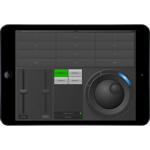 ipad ptz camera control