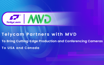 Telycam Partners with MVD to Bring Cutting-Edge Production and Conferencing Cameras to USA and Canada