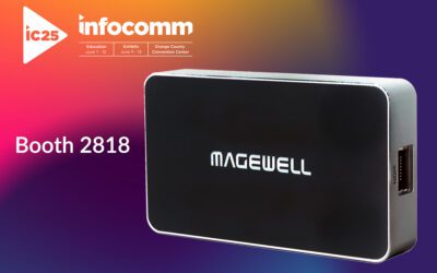 Magewell to Showcase Newest Innovations at InfoComm Stand 2818