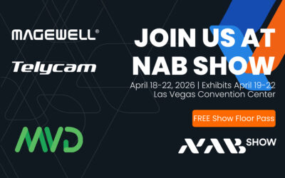See the Latest from Magewell and Telycam at the 2026 NAB Show