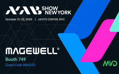Discover Magewell’s Newest Advances at NAB Show New York